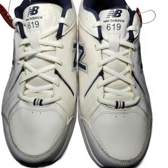 New Balance NEW Mens MX619WN Athletic Wide White Navy Size 11 - Picture 4 of 13